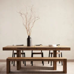 Emmerson® Reclaimed Solid Wood Dining Bench (58"–73")