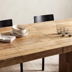 Emmerson® Reclaimed Wood Rectangle Extendable Dining Table (72"–93")