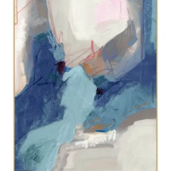 Emotive In Blue Wall Art