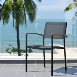 Endric Outdoor Dining Chairs (Set of 4)