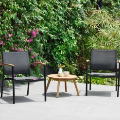 Endric Outdoor Lounge Chairs (Set of 2)