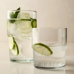 Essential Stacking Drinking Glass Collection