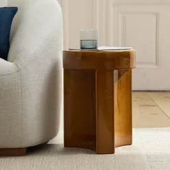 Essie Ceramic Indoor/Outdoor Side Table (13")