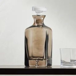 Estelle Colored Glass Decanter
