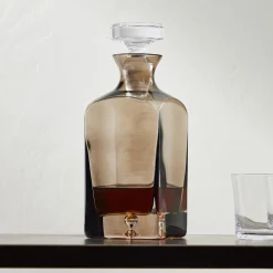 Estelle Colored Glass Decanter