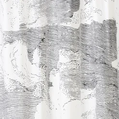 Etched Cloud Shower Curtain