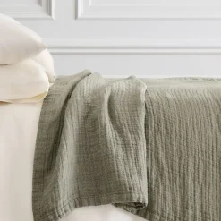 European Flax Linen Blanket