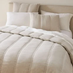 European Flax Linen Comforter & Shams