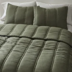 European Flax Linen Comforter & Shams
