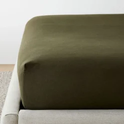 European Flax Linen Fitted Sheet