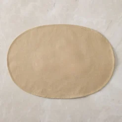 European Linen Oval Placemats