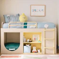 Eva Chen Lofted Bed w/ Reading Nook