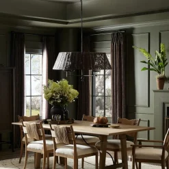 Evgenia Rattan Chandelier (36")