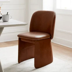Evie Leather Dining Chair