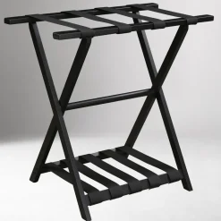 Extra Tall Luggage Rack with Shelf
