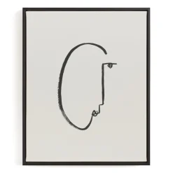 Face Study I Framed Wall Art by Minted for West Elm