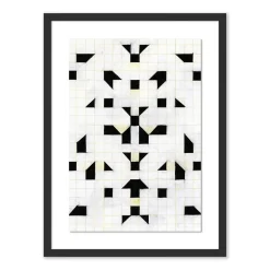 Faceted View Framed Wall Art by Gold Rush Art Co Zoe Bios