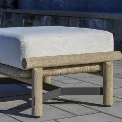 Fairbourne Teak Outdoor Ottoman