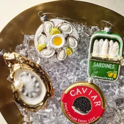 Fancy Food Glass Ornaments