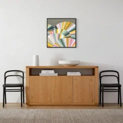 Fan Out Framed Wall Art by Minted for West Elm