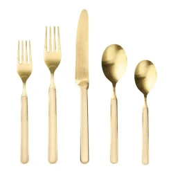 Fantasia Ice Gold Flatware Sets
