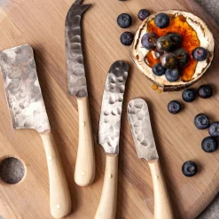 Farmhouse Pottery Artisan Forged Cheese Knives