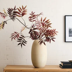 Faux Autumn Leaves Branch