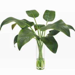Faux Calla Leaf w/ Vase