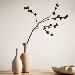 Faux Eucalyptus Pod Branch