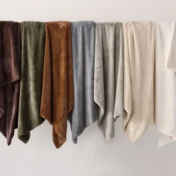 Faux Fur Plush Throw