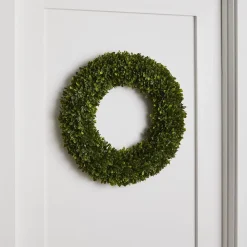 Faux Indoor/Outdoor Tea Leaf Wreath
