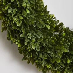 Faux Indoor/Outdoor Tea Leaf Wreath