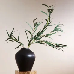 Faux Long Leaf Eucalyptus Branch
