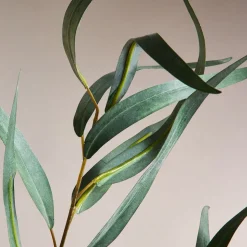 Faux Long Leaf Eucalyptus Branch