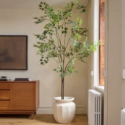 Faux Maple Potted Tree