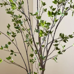 Faux Minimalist Citrus Potted Plant