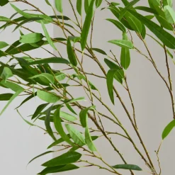 Faux Potted Eucalyptus Tree