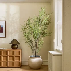 Faux Potted Grass Tree