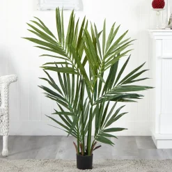 Faux Potted Kentia Palm Tree