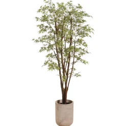Faux Potted Mini Japan Maple Tree w/ Planter