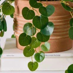 Faux Potted Trailing Leaf Plant