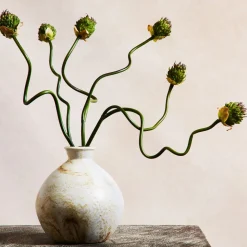 Faux Snake Ball Allium Stem