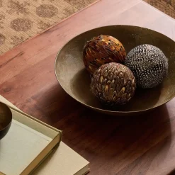 Feather Ball Bowl Fill (Set of 3)