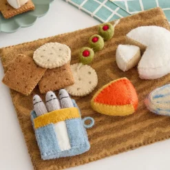 Felt Charcuterie Cheese Board Set
