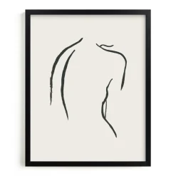 Figure Study I Framed Wall Art by Minted for West Elm