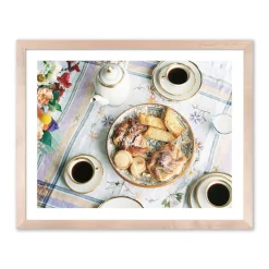Fika Framed Print by Morgan Ashley