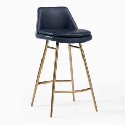 Finley Leather Counter Stool