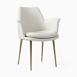 Finley Leather Dining Arm Chair