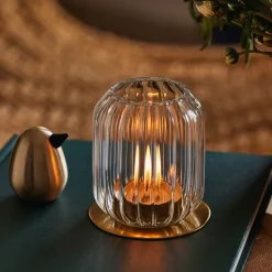 Fleck Kira Glass Lantern