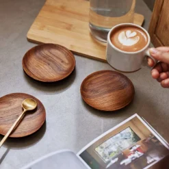 Fleck Reclaimed Teak Coasters (Set of 4)